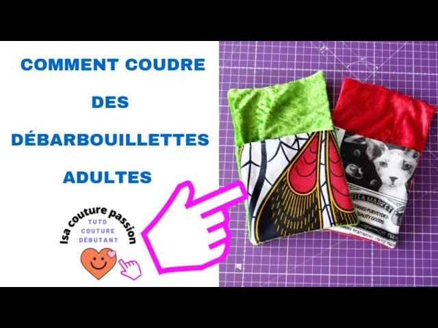 Comment coudre la débarbouillette adulte @IsacouturePassion