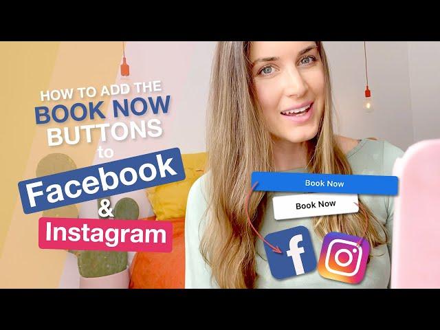 How to add the Book Now buttons to Facebook and Instagram