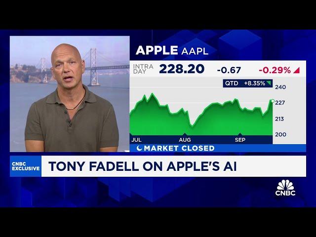 AI will start changing and personalizing applications based on usage: iPhone co-inventor Tony Fadell