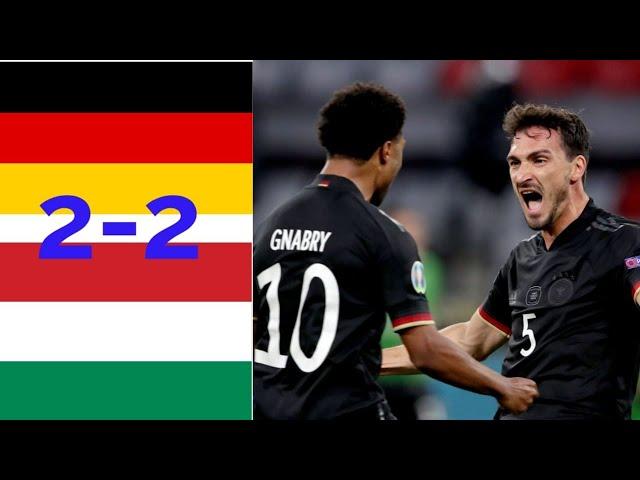 Germany vs Hungary 2−2 - All Gоals & Extеndеd Hіghlіghts - 2021