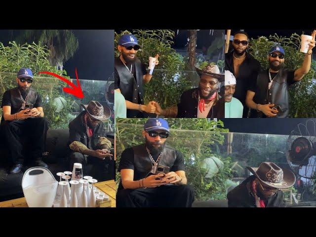 Burna boy, Phyno and Flavour Shutdown Obi’s house as the Celebrate Phyno 38th Birthday