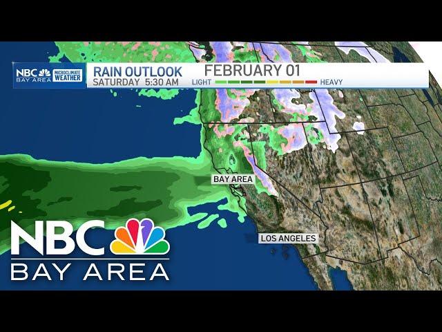 Bay Area forecast: Atmospheric river to bring heavy rain