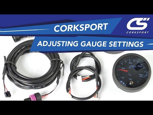 CorkSport High Performance Gauge Adjustments