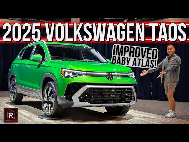 The 2025 Volkswagen Taos Is A Spacious & Stylish Affordable SUV With Atlas Vibes