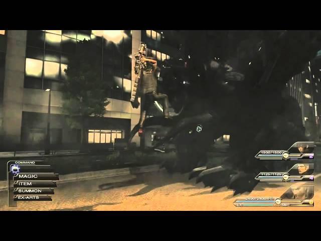 Final Fantasy Versus XIII Gameplay