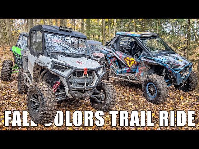 Fall Side by Side Trail Ride: Polaris RZR Pro XP Turbo, Can-Am Maverick X3, Kawasaki KRX 1000 - UTV