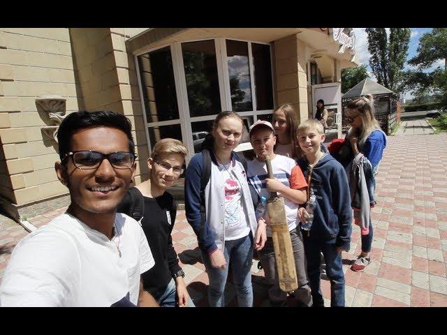 Playing CRICKET with Russian Kids | DSG VLOG | Indian in Russia.