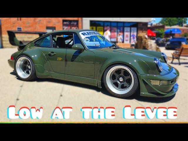 Low at the Levee 2024: Stunning Car Show on Cincinnati's Purple People Bridge!