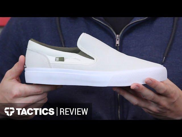 DC Trace Slip-On S Skate Shoes Review - Tactics