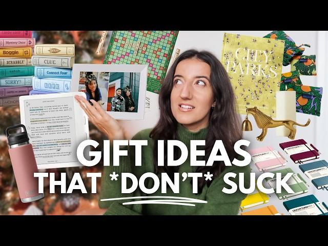 ULTIMATE HOLIDAY GIFT GUIDE gifts for readers, creatives, wellness & more