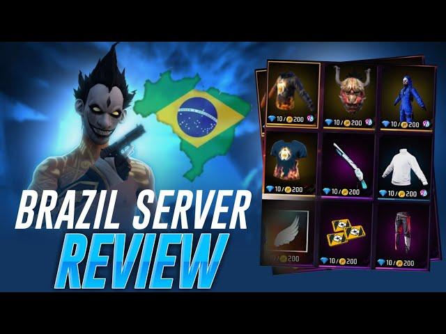 FREE FIRE BRAZIL SERVER  IN 2024 | FREE FIRE BEST SERVER | GARENA FREE FIRE