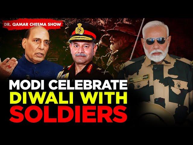 Why Modi always Celebrates Diwali with Soldiers ? Modi says soldiers we do not trust Pakistan