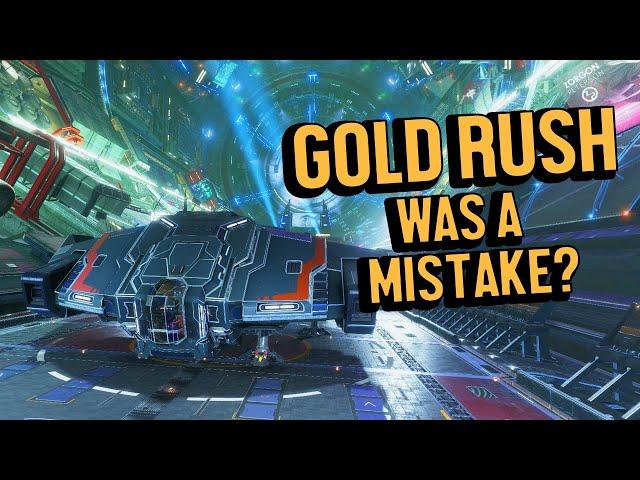 This Is Why The Gold Rush CG Was A Bad Idea #EliteDangerous