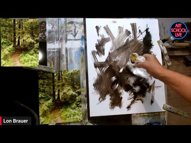 Free Art Lesson : How to Start a Painting with Lon Brauer