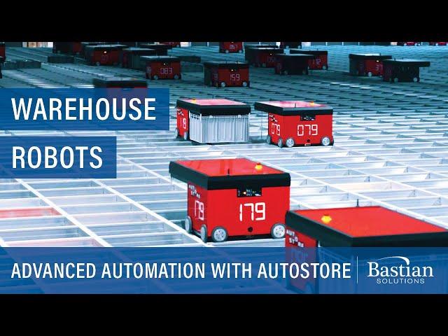 Advanced Automation with AutoStore Warehouse Robots