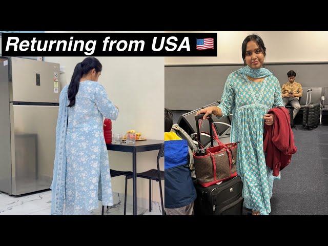 Returning From USA To INDIA | First Few Days in India | India Vlog | India Return Series