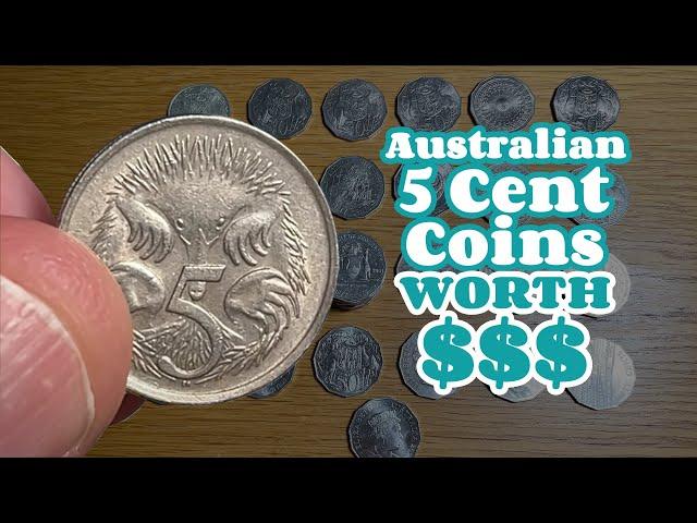 AUSTRALIAN 5c COINS TO LOOK FOR WORTH MONEY $$$ 2024 (5c Coins)