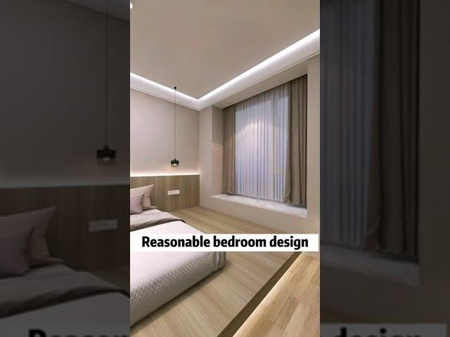 Reasonable bedroom design