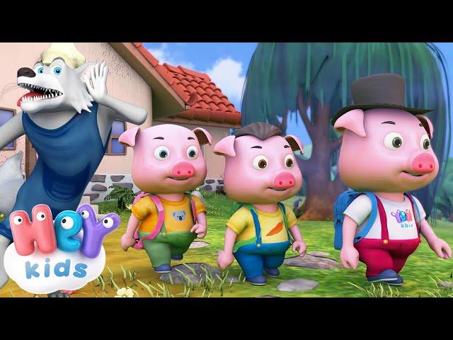 The Three Little Pigs story  Fairy Tales and Short Stories for Kids