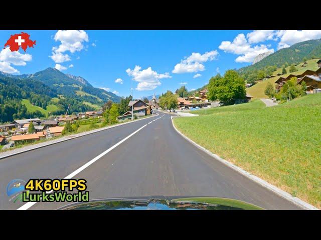 4 Hour Scenic Swiss Alps Road Trip in 4K60 - Driving in Switzerland