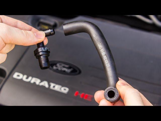 How to: Replace PCV valve, hose, oil separator Ford Duratec / Mazda L (Focus/Ranger/Mondeo/Mazda)