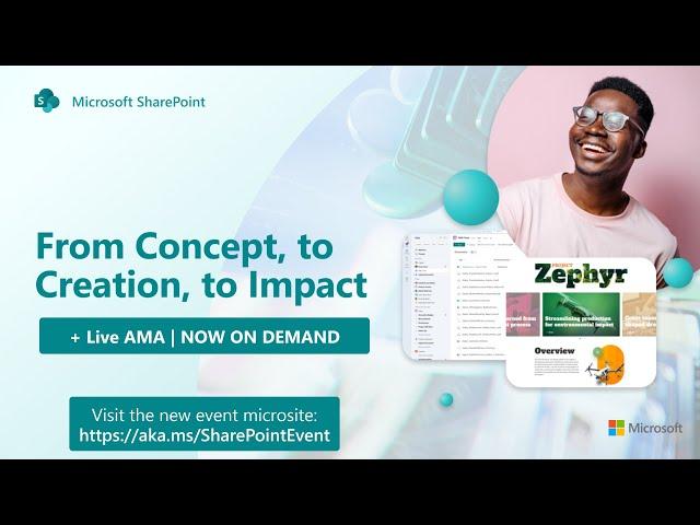 SharePoint: From concept to creation to impact + AMA