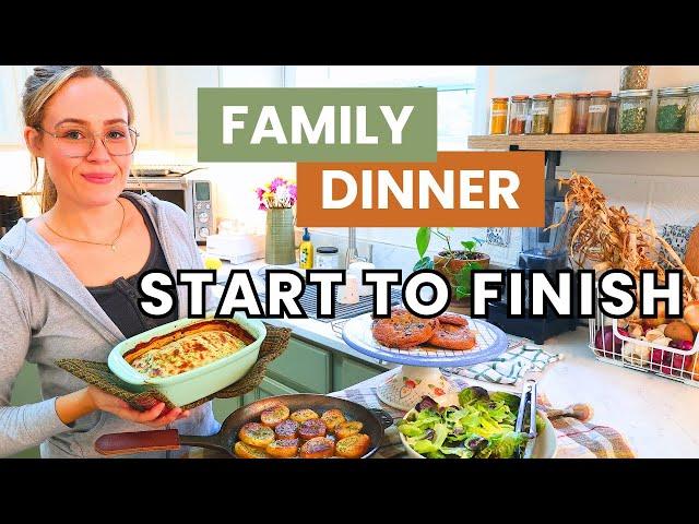 Making A Go-To HEARTY Family Dinner From Start To Finish! Cozy Cooking