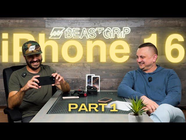 iPhone 16 and Beastgrip gear. Part 1