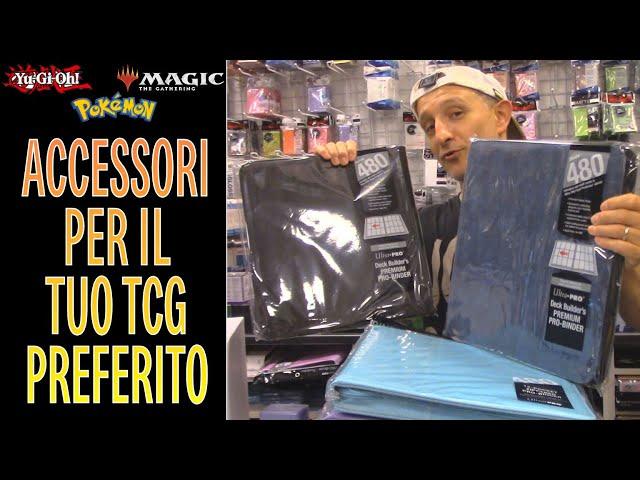 TUTTI GLI ACCESSORI PER IL TUO GIOCO DI CARTE COLLEZIONABILI PREFERITO! #yugioh #pokemontcg #mtg
