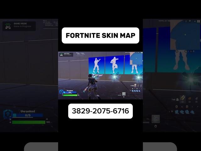 WORKING SKIN MAP #fortnite