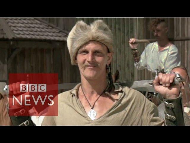 The warrior Cossacks of Ukraine - BBC News