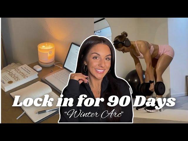 how to CHANGE YOUR LIFE in the next 90 DAYS | the winter arc 2024, productive, realistic