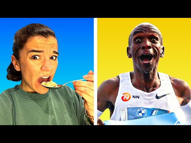 I Ate Like The World's Fastest Runner for 24 Hours