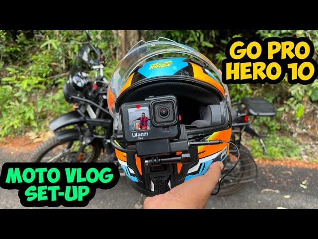 Making The Best Moto Vlogging Setup With GO PRO HERO 10