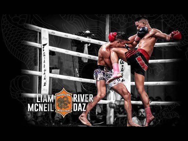 FULL FIGHT | Rebellion Muaythai 17: Liam McNeill vs River Daz