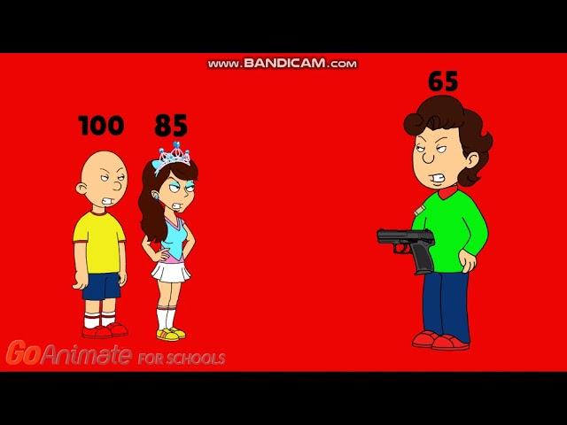 Caillou and Colorgirl260 Vs Borris(Reupload).