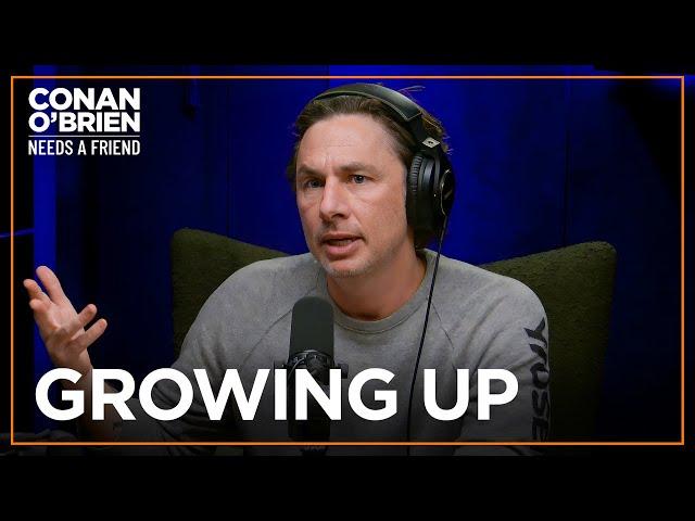 Zach Braff’s Experience With Childhood OCD | Conan O'Brien Needs A Friend