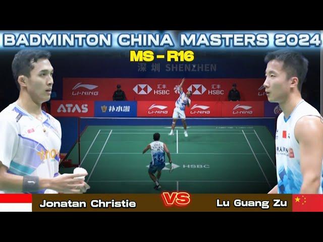 Superb!! Jojo bentrok melawan Lu Guang Zu di round kedua | Badminton LCM24