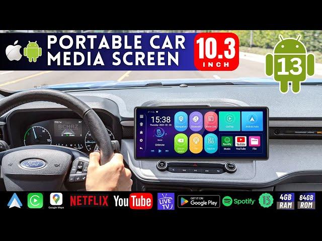 10.3" Android Portable Car Screen PODOFO  |  FOR ANY CAR  |  UNBOXING REVIEW