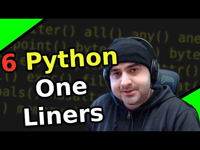 6 Amazing Python One-Liners