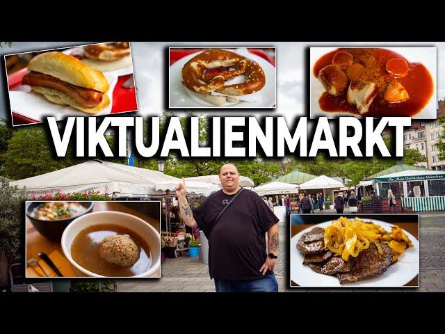 Der Viktualienmarkt in München | Wir probieren alles | Foodtour Viktualienmarkt Munich