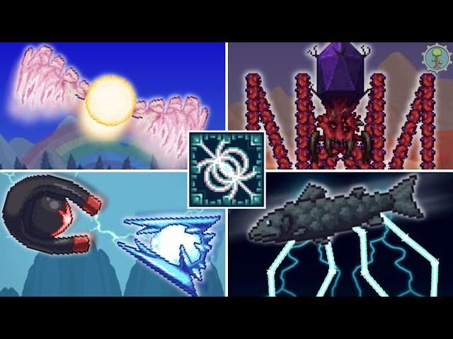 All Bosses in Polarities Mod (New Big Update!) - Terraria