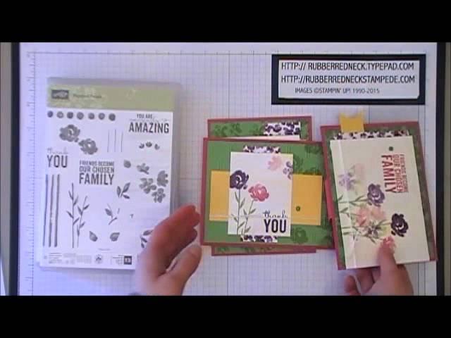 Rubber Redneck April Monthly Kit~ Stampin' Up!Painted Petals Kit Preview