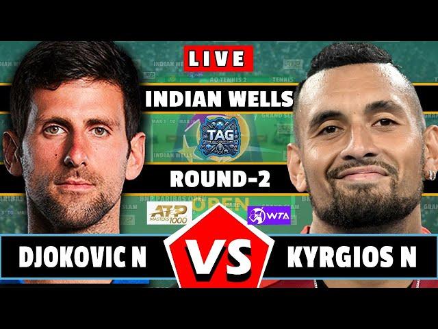  LIVE: Djokovic N vs Kyrgios N • BNP Paribas Open 2025  #Djokovic #Kyrgios #tennis #wta #at