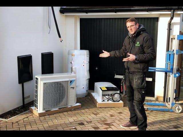 Installation Video of a Daikin Heat Pump.