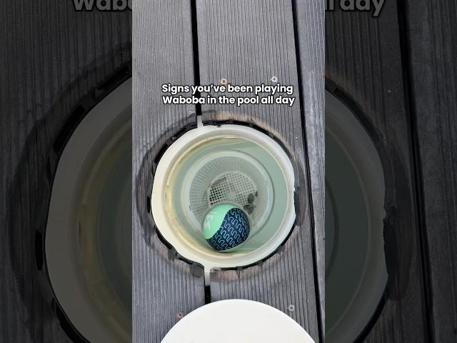 Always look in the gutters  #waboba #hiddengems #treasurefinds #poolcleaning #waterfun #truth