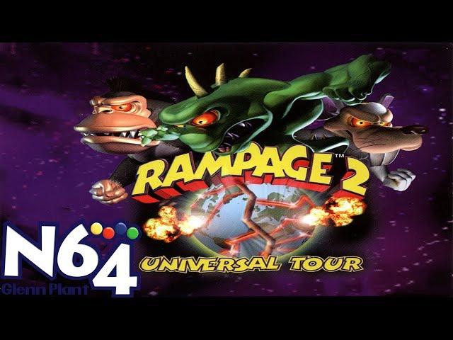 Rampage 2 Universal Tour - Nintendo 64 Review - HD