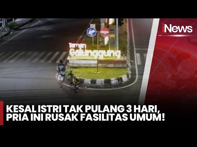 Depresi Ditinggal Istri, Pria di Malang Nekat Rusak Fasilitas Umum - iNews Today 02/01