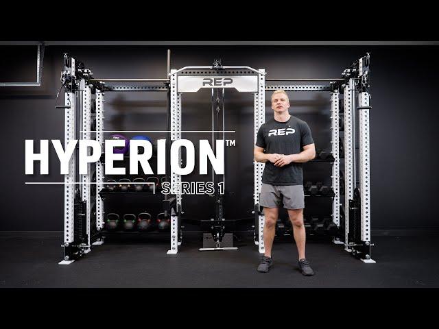 Introducing the Hyperion™ collection -- pre-configured, full gym setups