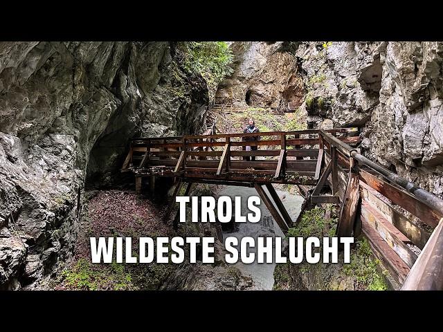 Mystische Wanderung durch die Wolfsklamm - die schönste Klamm in Tirol